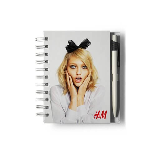 Cahier publicitaire a spirales CAR014