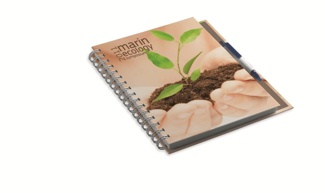Cahier publicitaire a spirales CAR014