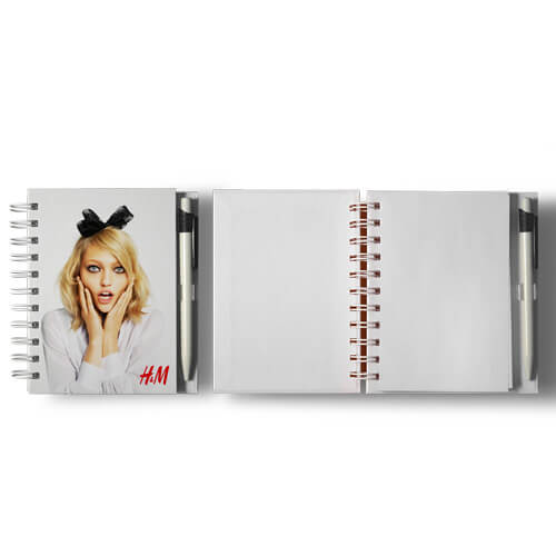 Cahier publicitaire a spirales CAR014