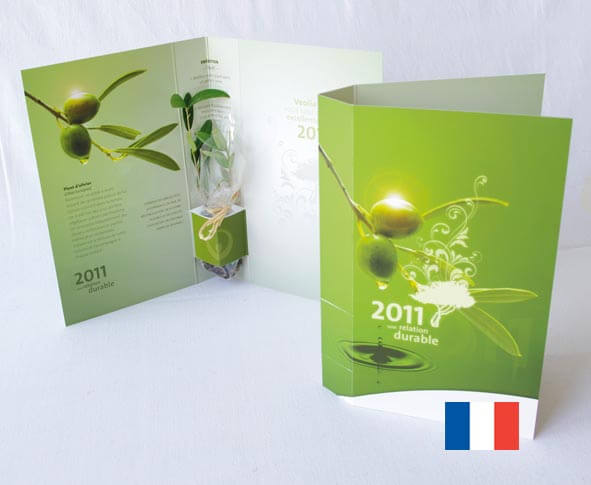 La Plante postale ecologique publicitaire ECO112