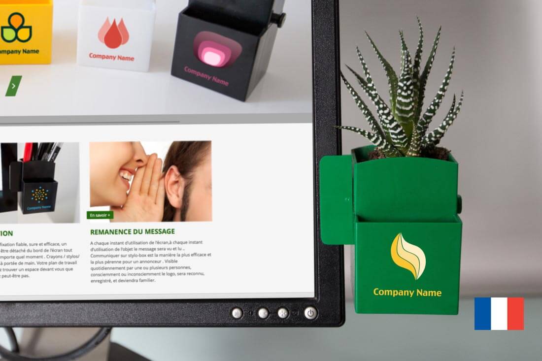 La box vegetale ecologique publicitaire ECO123