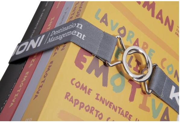 Sangle elastique livre publicitaire LIV001