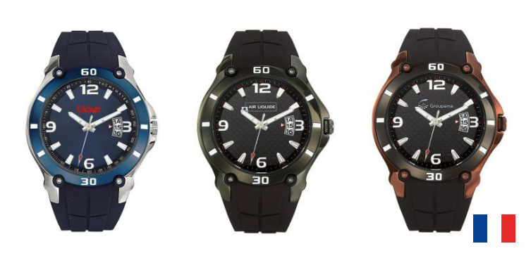 Montre Aventure publicitaire Made in France