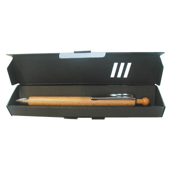 Stylo publicitaire personnalise en bois hetre STB002