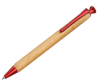 Stylo publicitaire personnalise en bois hetre STB008