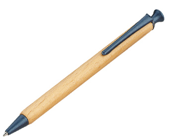 Stylo en hetre publicitaire en bois personnalise STB009