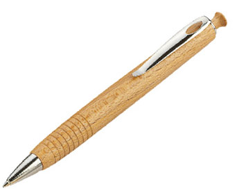 Criterium publicitaire en bois hetre personnalise STB012