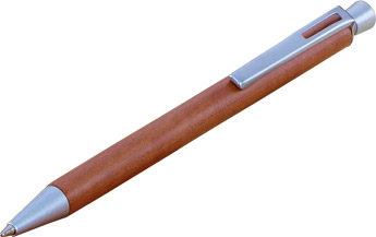 Stylo publicitaire personnalise bois de Poirier STB014