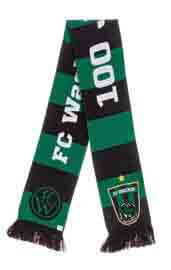 Echarpe supporter jacquard HD publicitaire personnalisee