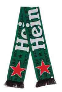 Echarpe supporter jacquard HD publicitaire personnalisee